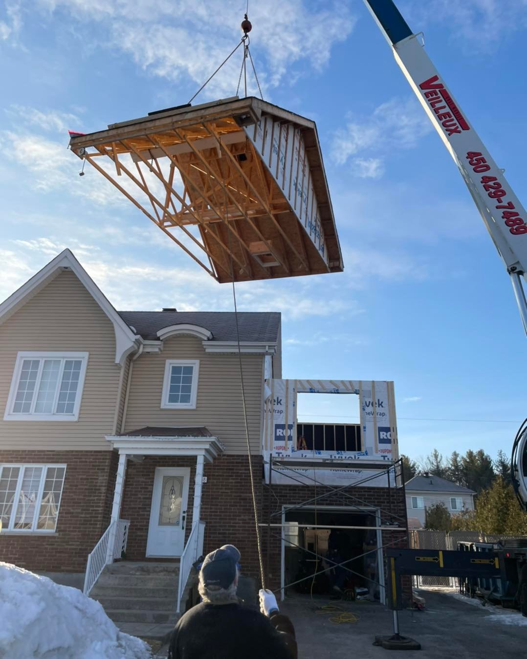 Projet des Explorateurs - Agrandissement de maison.