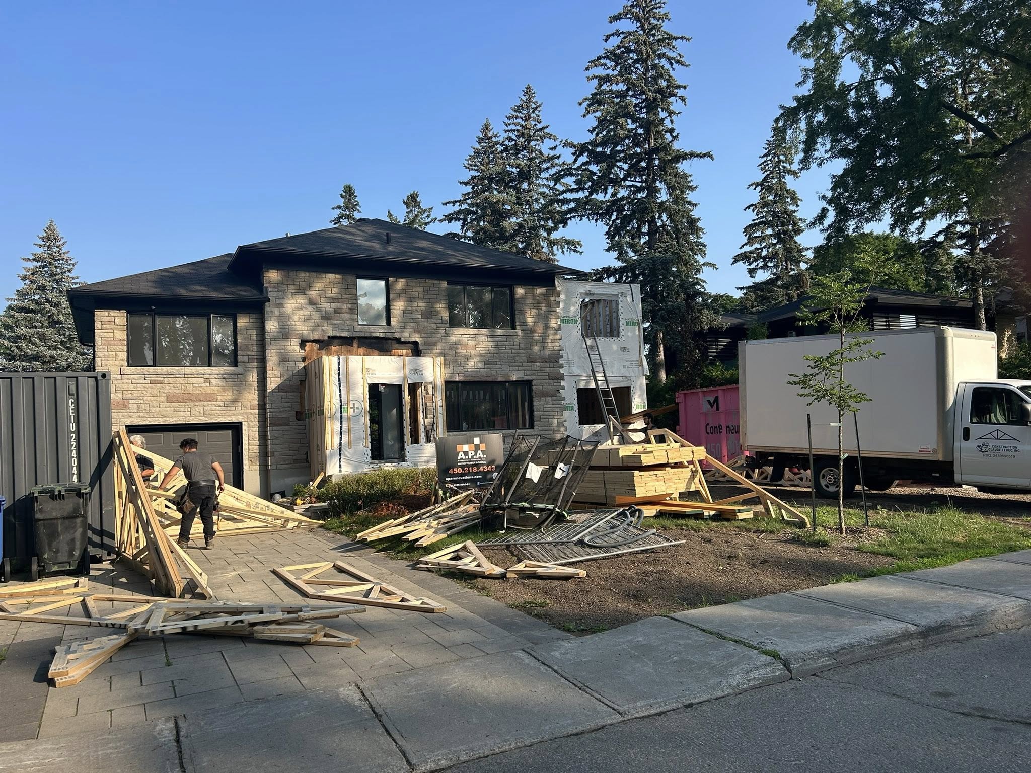 Projet Jasper - Agrandissement de maison.