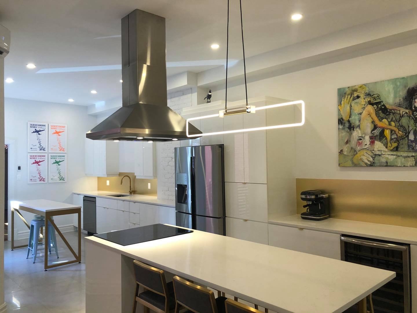 Projet St-Denis - Rénovation de cuisine.